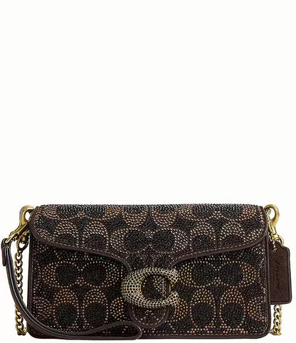Crystal Tabby Shoulder Bag