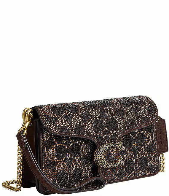 Crystal Tabby Shoulder Bag
