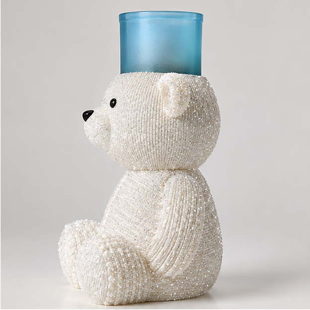 Polar Bear Candle Holder