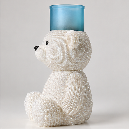 Polar Bear Candle Holder